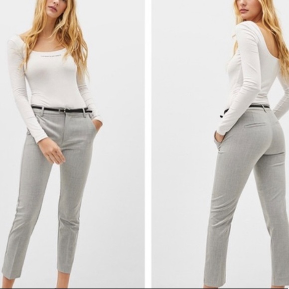 Bershka grey skinny pants - Picture 2 of 7
